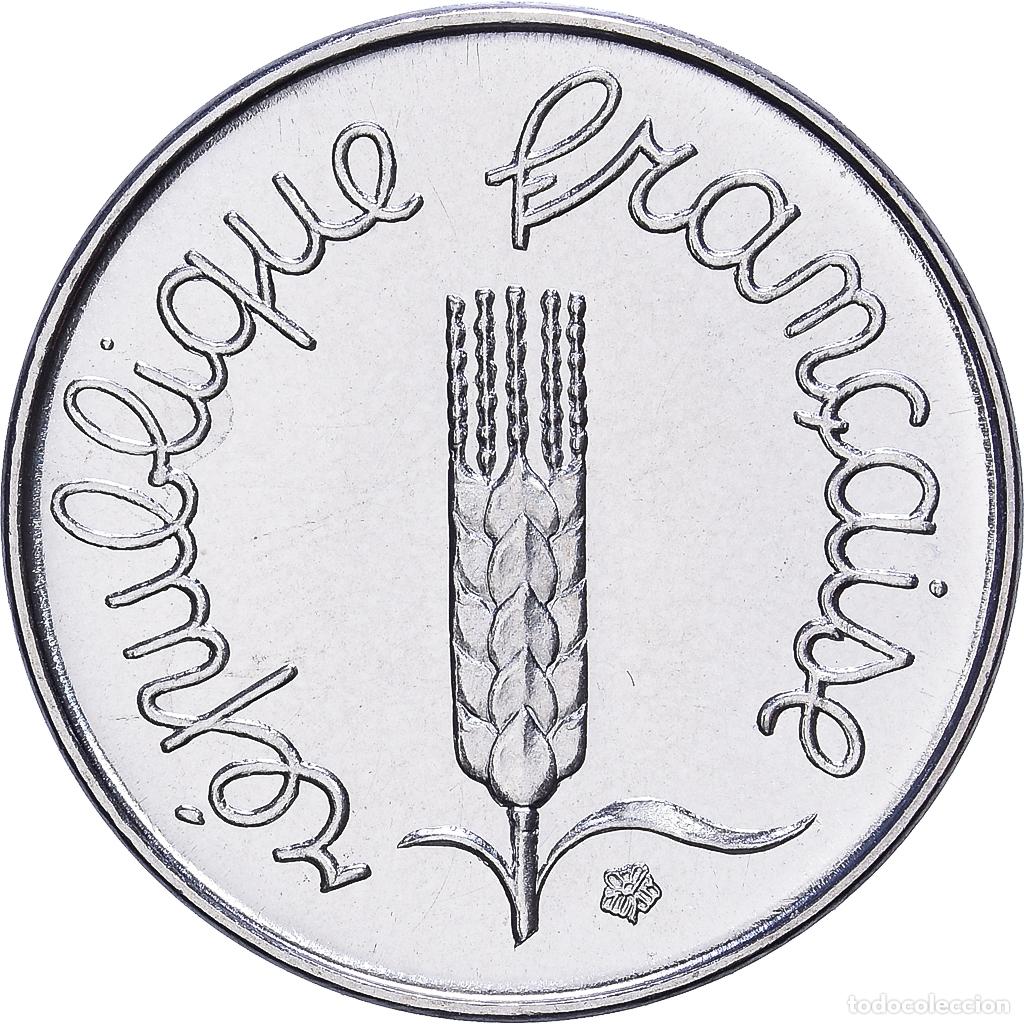 Monedas antiguas de Europa: [#1530613] Francia, 1 Centime, &Eacute;pi, 1974, MDP, s&eacute;rie FDC, Acero inoxidable, FDC