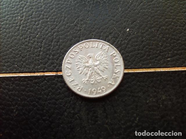 Monedas antiguas de Europa: POLONIA 1 GROSZ 1949