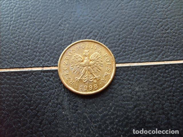 Monedas antiguas de Europa: POLONIA 1 GROSZ 1998