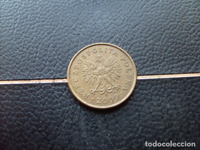 Monedas antiguas de Europa: POLONIA 1 GROSZ 2009