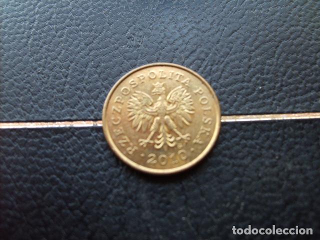 Monedas antiguas de Europa: POLONIA 1 GROSZ 2010