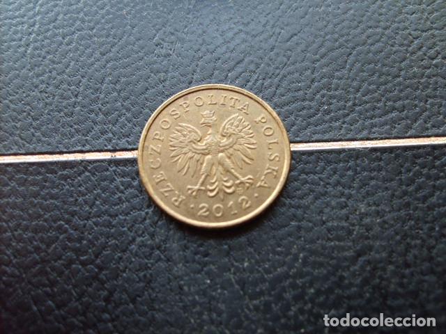 Monedas antiguas de Europa: POLONIA 1 GROSZ 2012