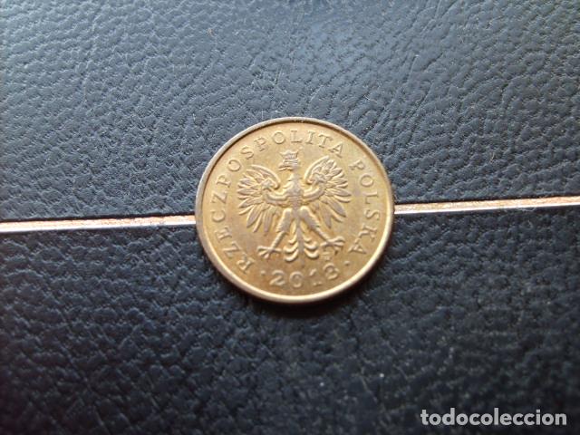 Monedas antiguas de Europa: POLONIA 1 GROSZ 2013