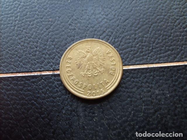 Monedas antiguas de Europa: POLONIA 1 GROSZ 2015