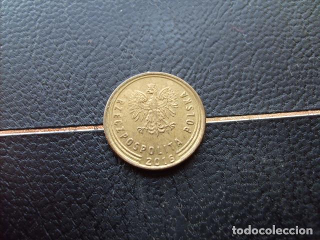 Monedas antiguas de Europa: POLONIA 1 GROSZ 2016