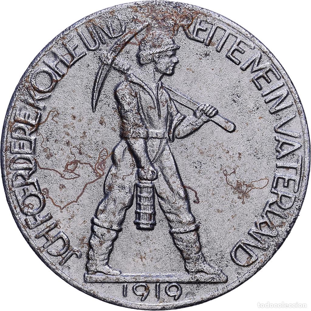 Monedas antiguas de Europa: [#1530688] Alemania, Stadt D&uuml;ren, 25 Pfennig, 1919, MBC+, Hierro