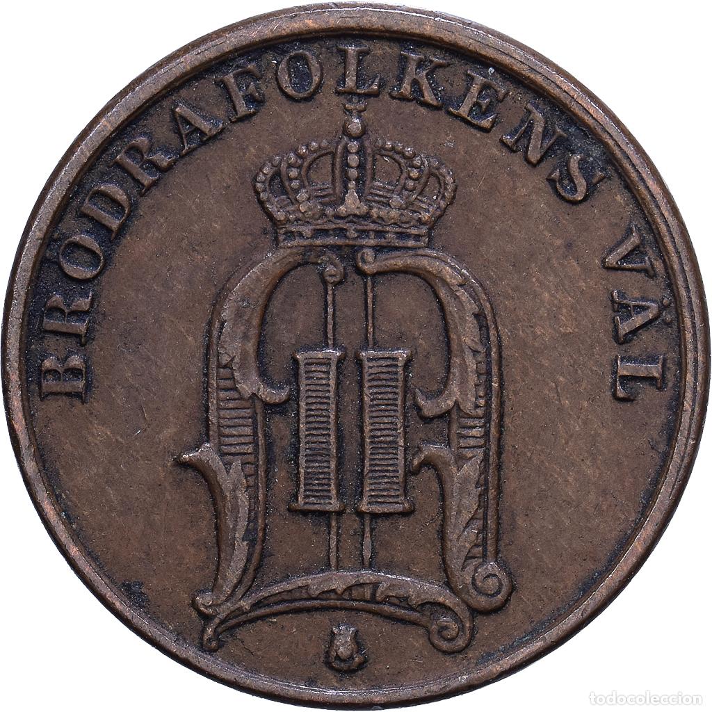Monedas antiguas de Europa: [#1530998] Suecia, Oscar II, Ore, 1895, Stockholm, Bronce, MBC, KM:750