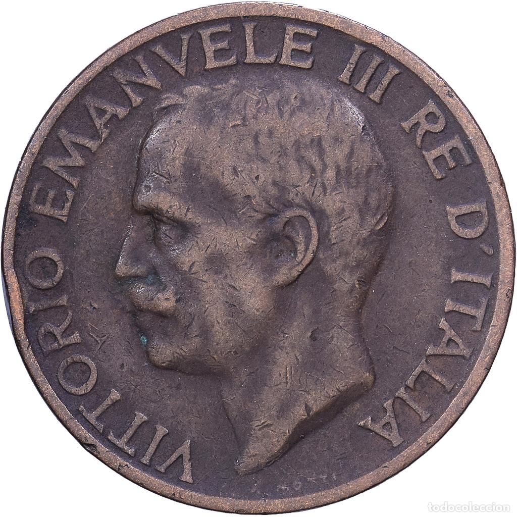 Monedas antiguas de Europa: [#1530851] Italia, 10 Centesimi, 1924, Rome, Bronce, BC+, KM:60