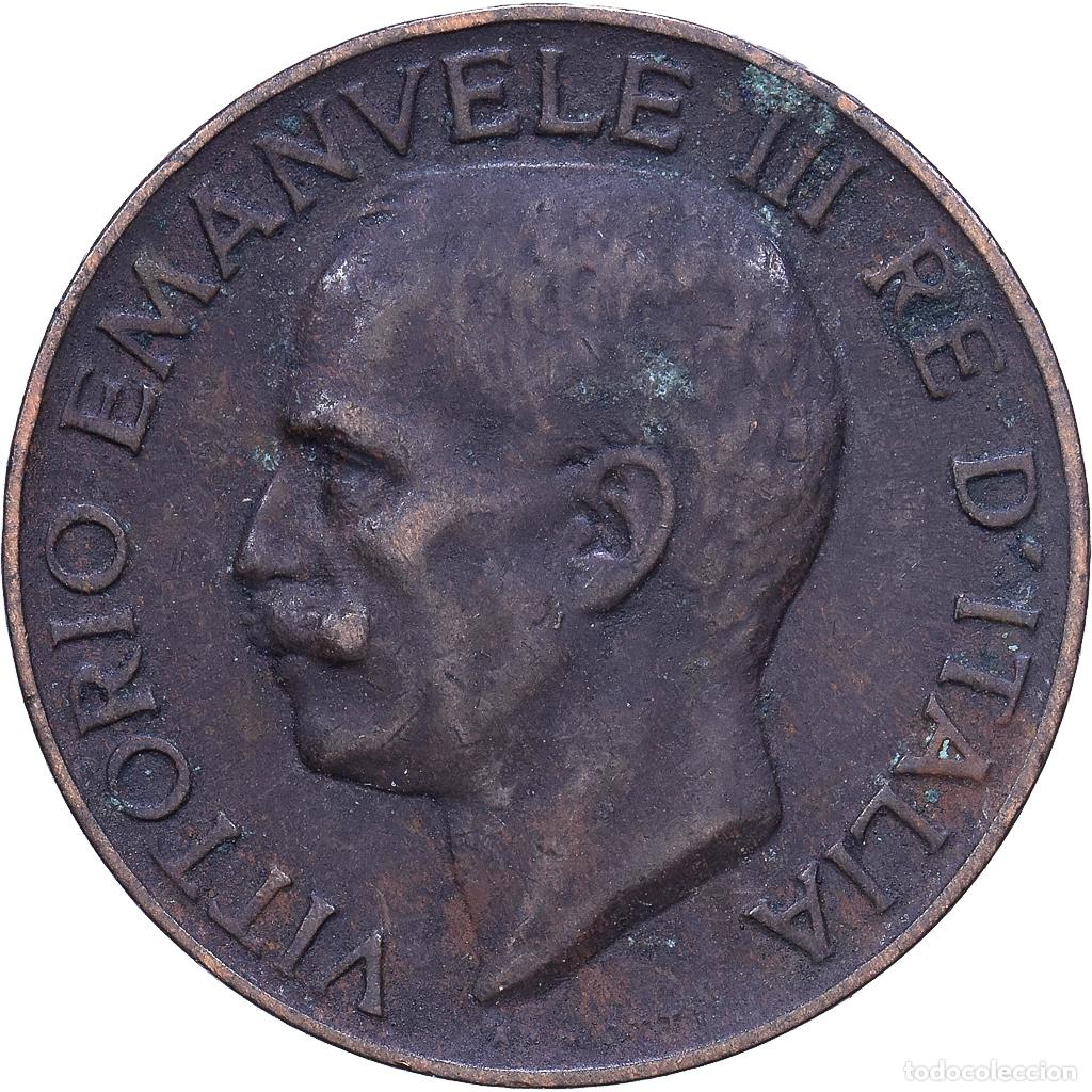 Monedas antiguas de Europa: [#1530783] Italia, Vittorio Emanuele III, 5 Centesimi, 1928, Rome, Bronce, BC, KM:59