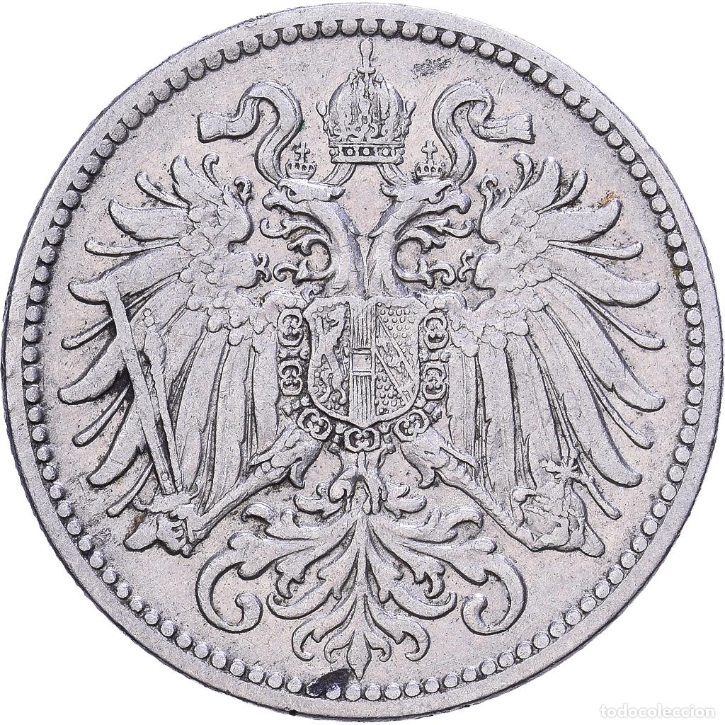 Monedas antiguas de Europa: [#1530847] Austria, Franz Joseph I, 10 Heller, 1895, N&iacute;quel, MBC, KM:2802