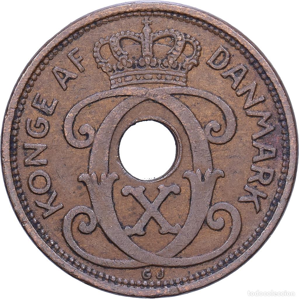 Monedas antiguas de Europa: [#1530795] Dinamarca, Christian X, Ore, 1935, Copenhagen, Bronce, MBC, KM:826.2