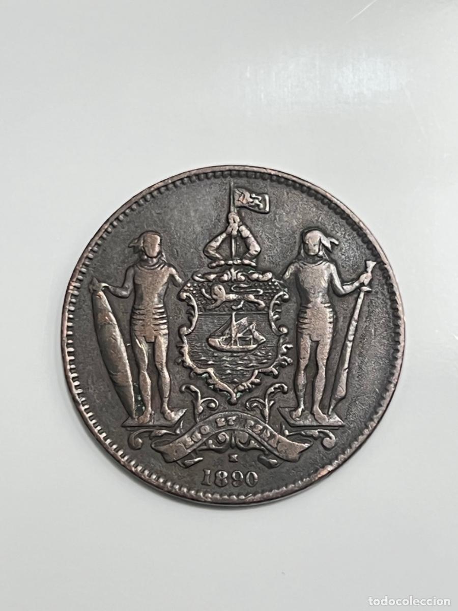 Monedas antiguas de Europa: Antigua moneda BRITISH NORTH BORNEO 1890 ver fotos lote 22