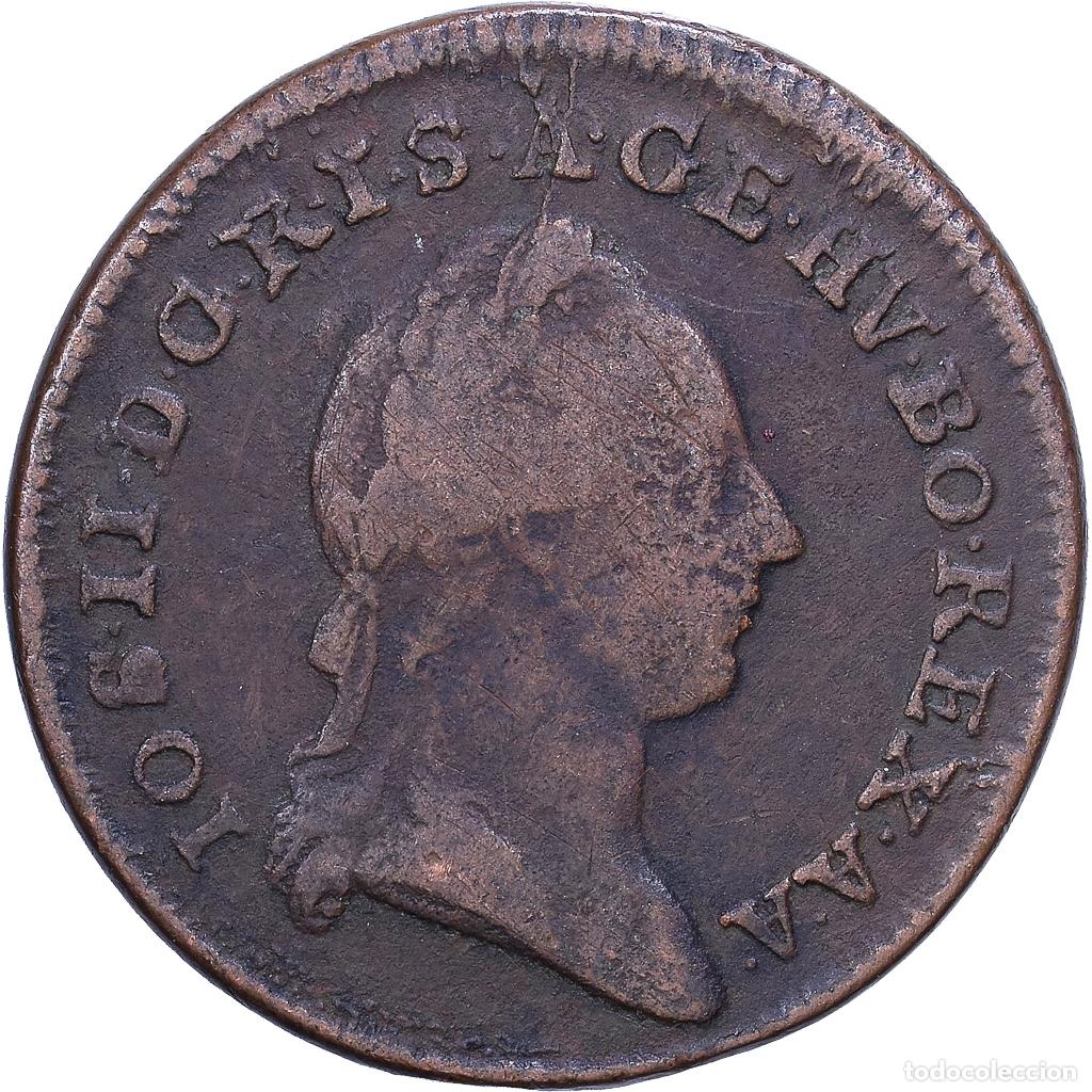 Monedas antiguas de Europa: [#1530882] Austria, Joseph II, 1/2 Kreuzer, 1781, Kremnica, Cobre, BC+, KM:2053