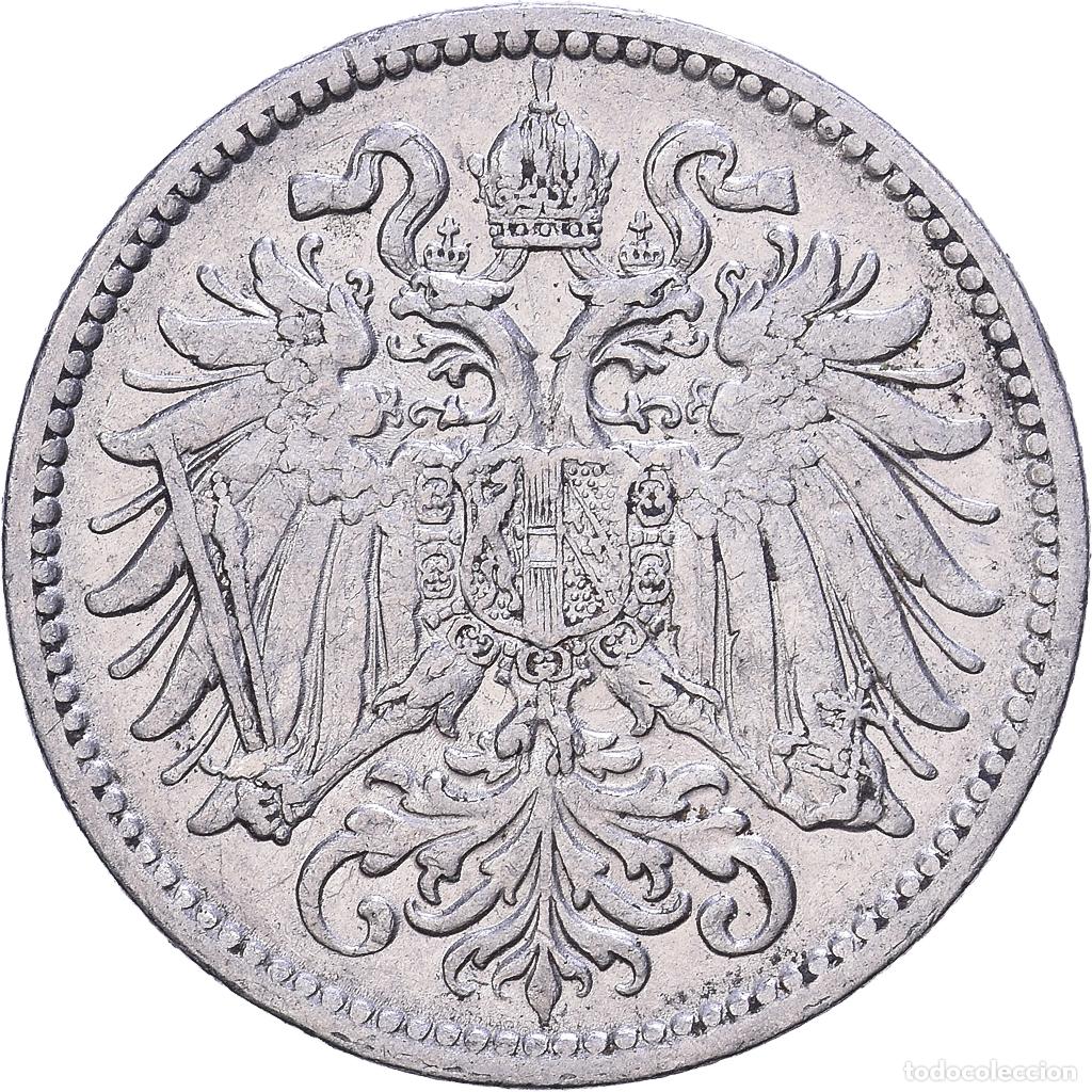 Monedas antiguas de Europa: [#1530857] Moneda, Austria, Franz Joseph I, 10 Heller, 1910, MBC, N&iacute;quel, KM:2802