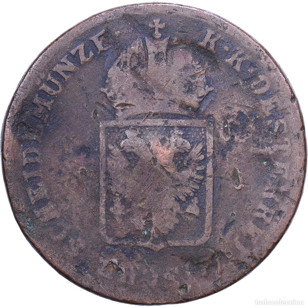 Monedas antiguas de Europa: [#1530934] Austria, Franz I, Kreuzer, 1816, Vienna, Cobre, BC, KM:2113
