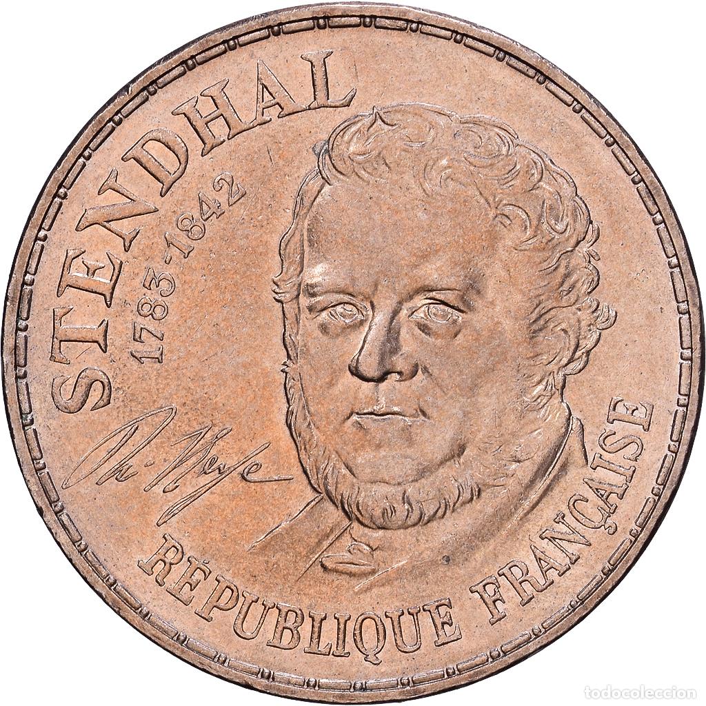 Monedas antiguas de Europa: [#1531153] Francia, 10 Francs, Stendhal, 1983, Monnaie de Paris, N&iacute;quel - bronce, MBC+