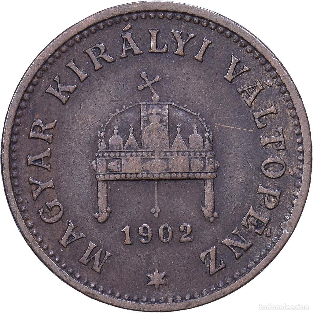 Monedas antiguas de Europa: [#1530924] Hungr&iacute;a, Franz Joseph I, Filler, 1902, Kormoczbanya, Bronce, MBC+, KM:480