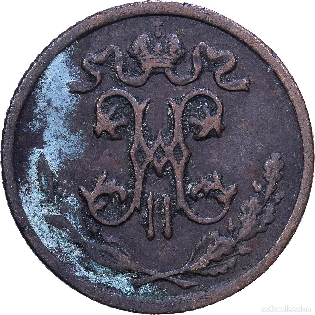 Monedas antiguas de Europa: [#1531069] Rusia, Alexander III, 1/2 Kopek, 1897, Saint Petersburg, Cobre, BC+, KM:30
