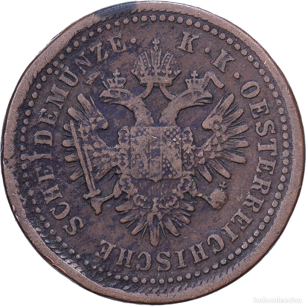 Monedas antiguas de Europa: [#1530939] Austria, Franz Joseph I, Kreuzer, 1851, Vienna, Cobre, MBC, KM:2185