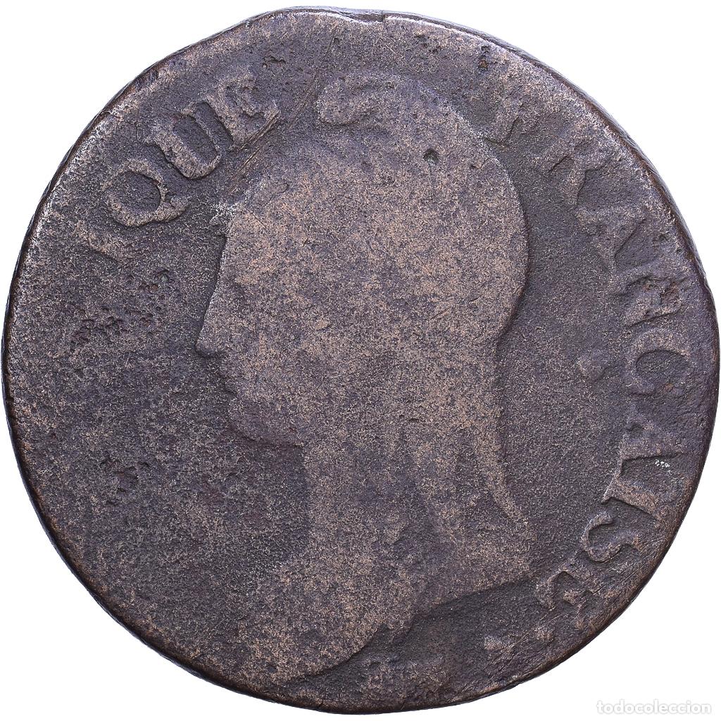 Monedas antiguas de Europa: [#1530888] Francia, 5 Centimes, Dupr&eacute;, AN 5, Orl&eacute;ans, Cobre, BC+, Le Franc:F.115