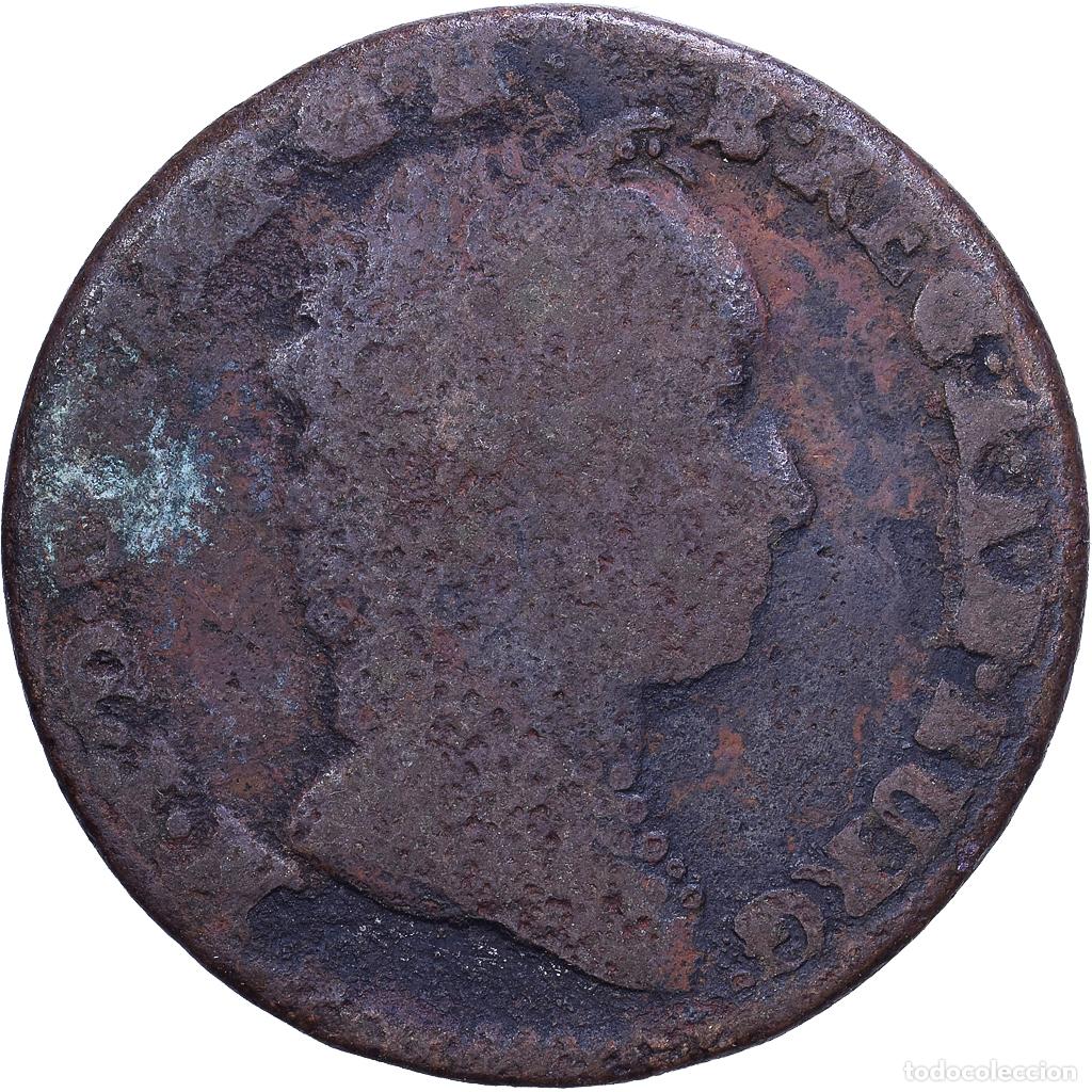Monedas antiguas de Europa: [#1530927] PA&Iacute;SES BAJOS AUSTRIACOS, Maria Theresa, Liard, Oord, 1752, Bruges, Cobre, BC+