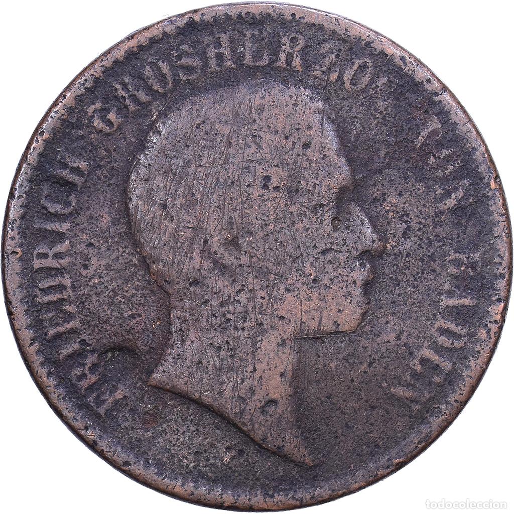 Monedas antiguas de Europa: [#1530913] Moneda, Estados alemanes, BADEN, Friedrich I, Kreuzer, 1856, Baden, BC, Cobre