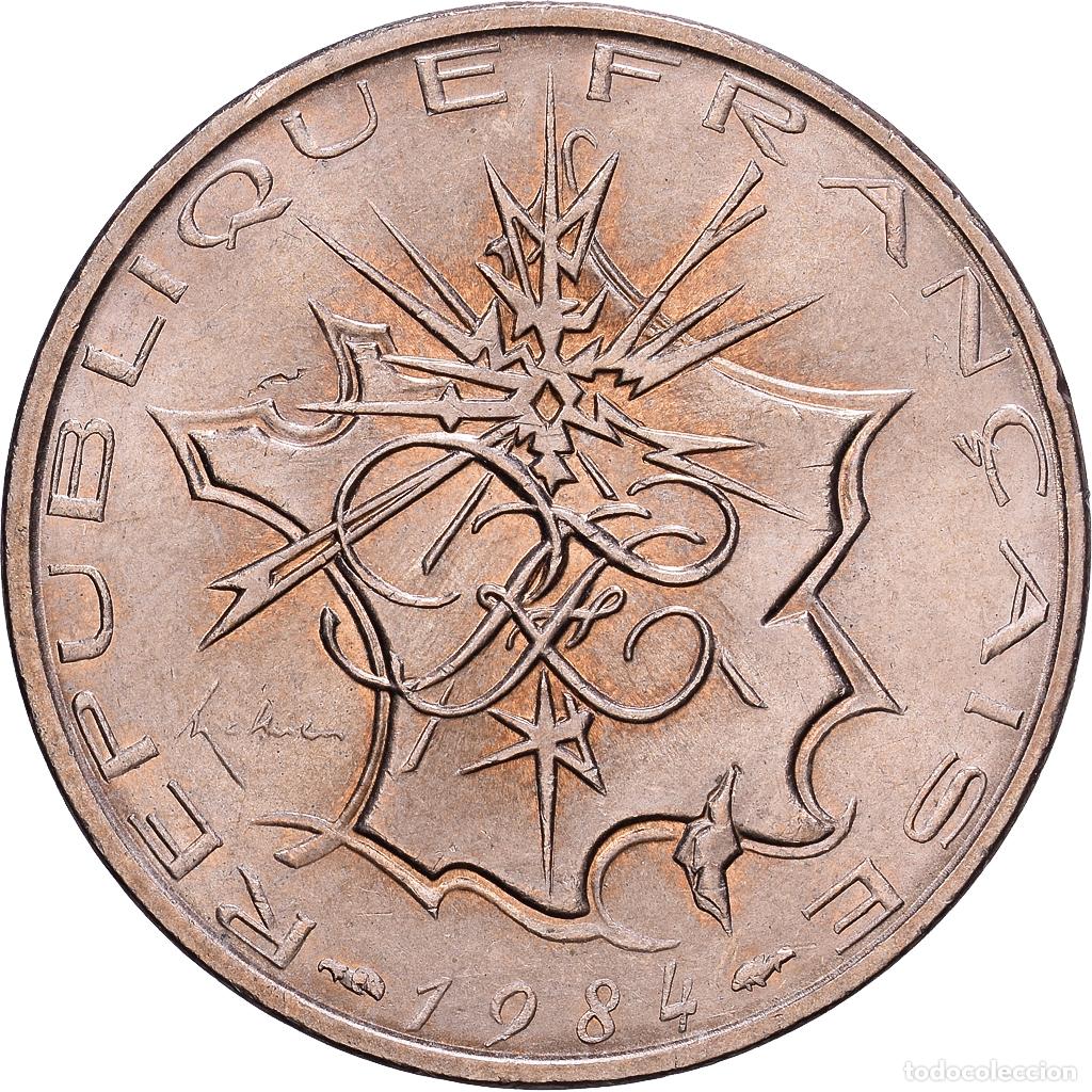 Monedas antiguas de Europa: [#1531128] Francia, 10 Francs, Mathieu, 1984, Paris, N&iacute;quel - lat&oacute;n, MBC+, KM:940