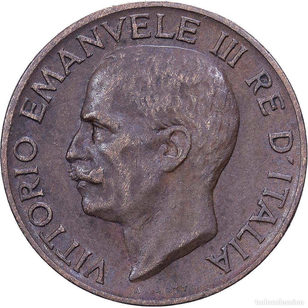 Monedas antiguas de Europa: [#1530961] Italia, Vittorio Emanuele III, 5 Centesimi, 1932, Rome, Bronce, BC+, KM:59