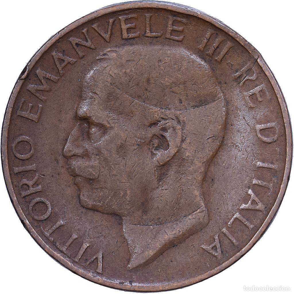 Monedas antiguas de Europa: [#1530883] Italia, Vittorio Emanuele III, 5 Centesimi, 1921, Rome, Bronce, MBC, KM:59