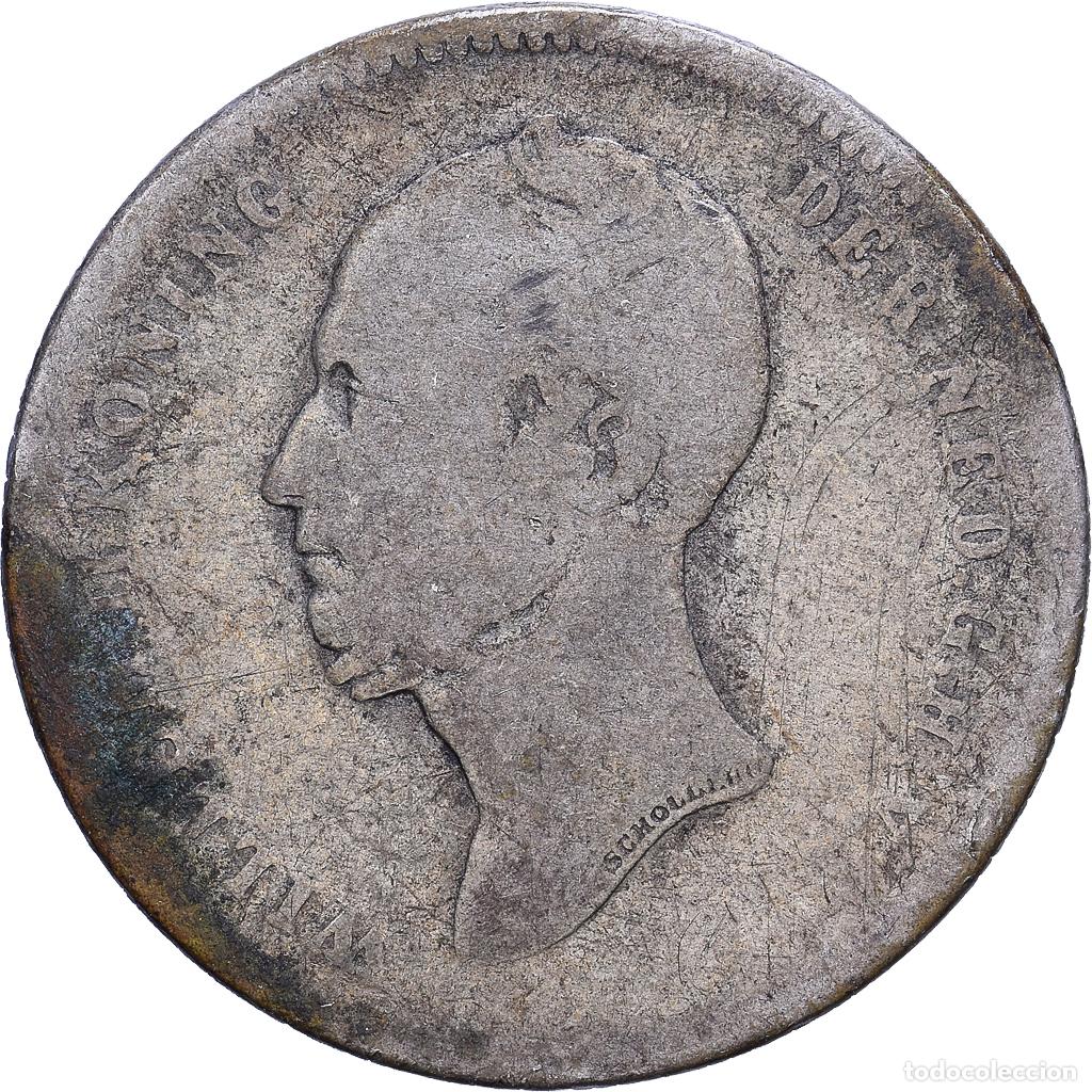 Monedas antiguas de Europa: [#1530984] Pa&iacute;ses Bajos, William II, 25 Cents, 1848, Utrecht, Plata, BC, KM:76