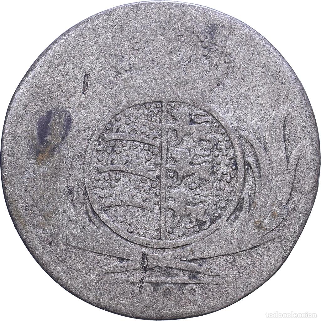Monedas antiguas de Europa: [#1531046] Kingdom of W&uuml;rttemberg, Friedrich I, 6 Kreuzer, 1809, Vell&oacute;n, BC