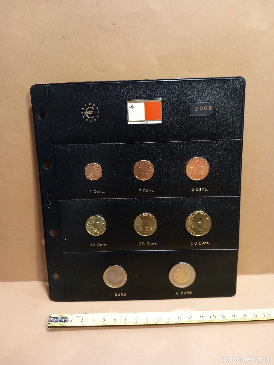 Monedas antiguas de Europa: LOTE MONEDAS EUROS SIN CIRCULAR Y EN CARPETA / COMPRA MIN&Iacute;MA 5 &euro;
