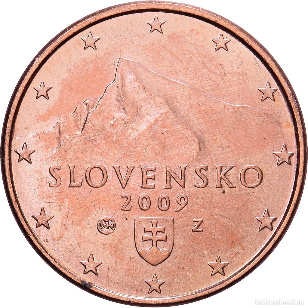 Monedas antiguas de Europa: [#1514047] Eslovaquia, Euro Cent, 2009, EBC+, Cobre chapado en acero, KM:95