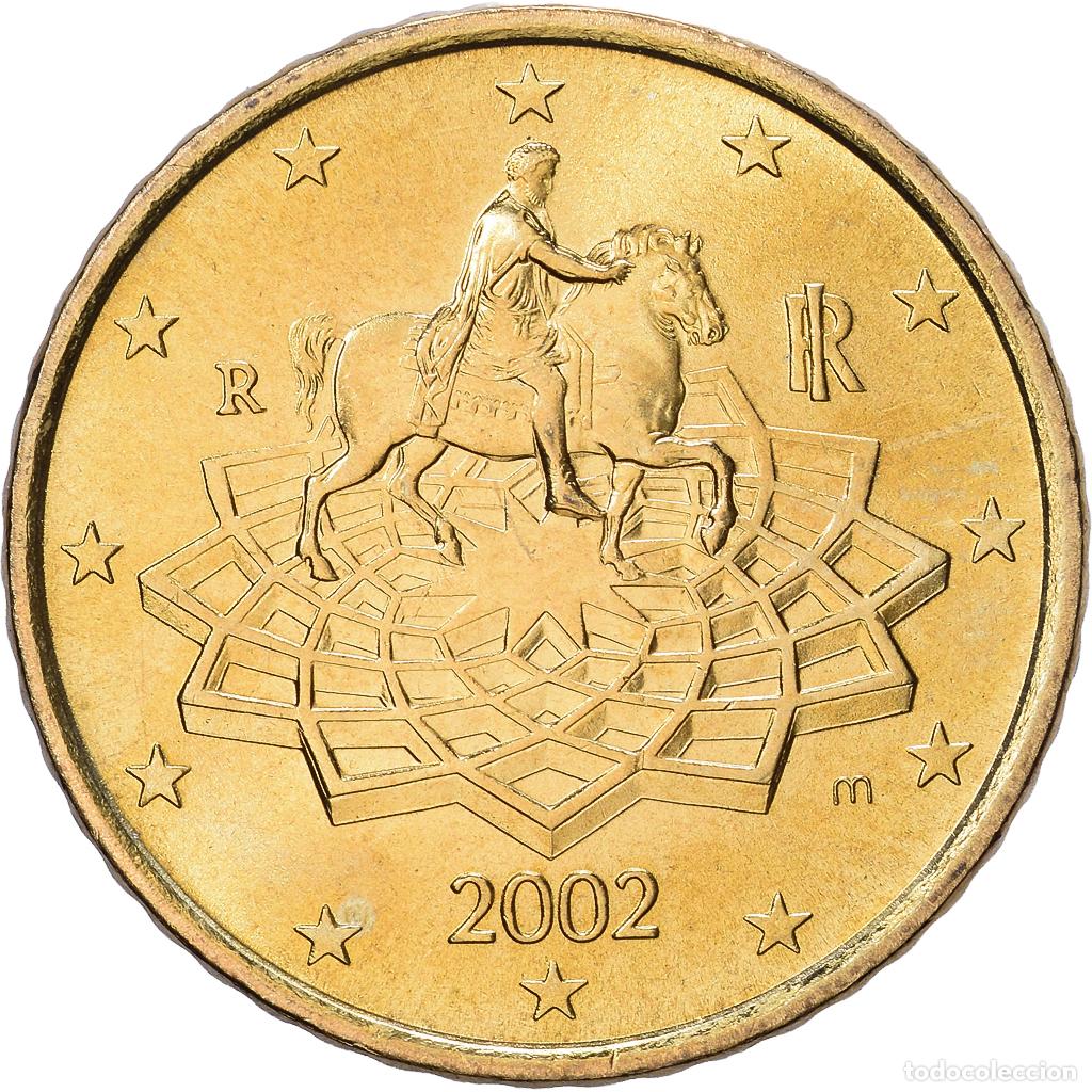 Monedas antiguas de Europa: [#1514146] Italia, 50 Centimes, 2002, Rome, Nordic gold, SC
