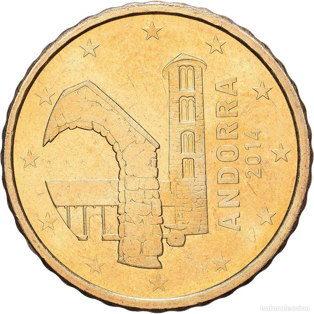 Monedas antiguas de Europa: [#1514209] Andorra, 10 Centimes, 2014, Monnaie de Paris, Nordic gold, EBC