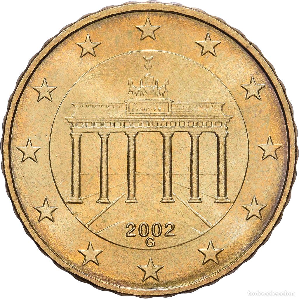 Monedas antiguas de Europa: [#1514207] Alemania, 10 Centimes, 2002, Karlsruhe, Nordic gold, EBC
