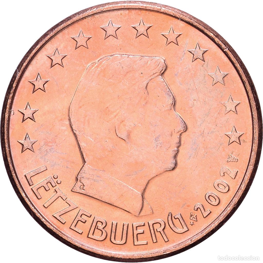 Monnaies anciennes de Europe: [#1514220] Luxemburgo, Henri I, 5 Centimes, 2002, Vantaa, Cobre chapado en acero, MBC+