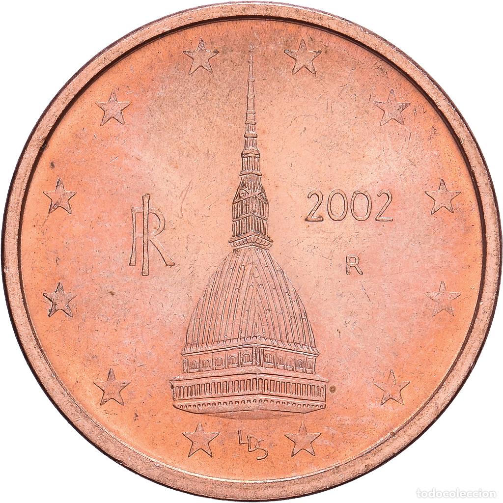 Monnaies anciennes de Europe: [#1514254] Italia, 2 Centimes, 2002, Rome, Cobre chapado en acero, MBC+