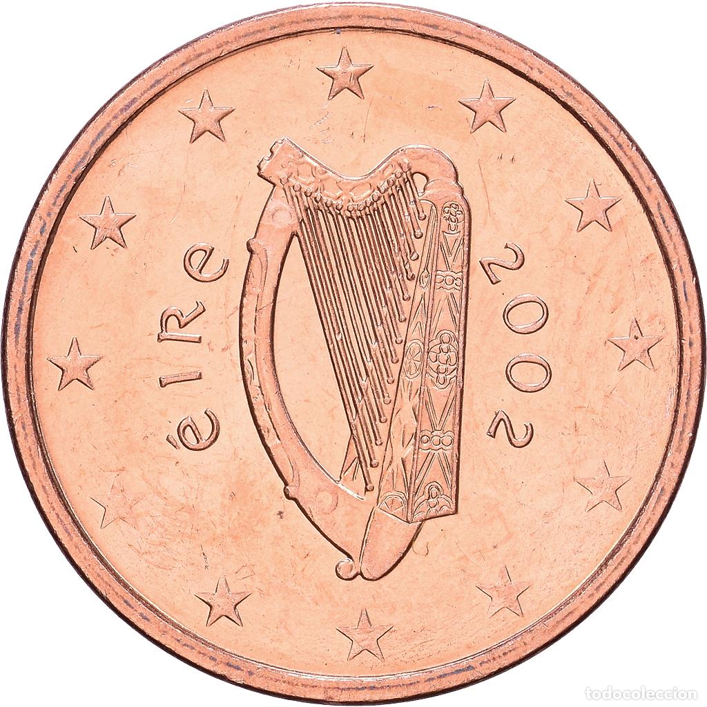 Monnaies anciennes de Europe: [#1514269] REP&Uacute;BLICA DE IRLANDA, 2 Centimes, 2002, Vantaa, Acier plaqu&eacute; cuivre, EBC+