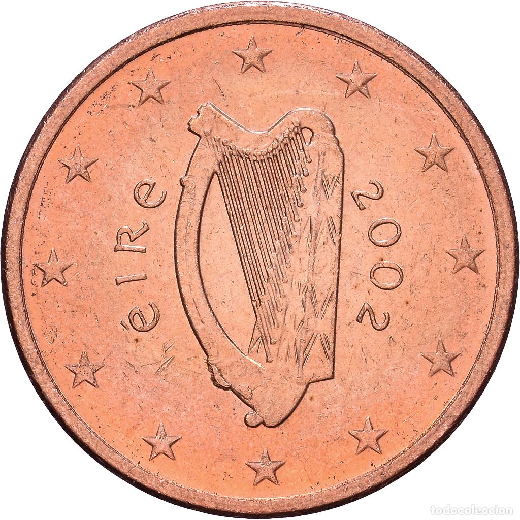 Monnaies anciennes de Europe: [#1514270] REP&Uacute;BLICA DE IRLANDA, 2 Centimes, 2002, Vantaa, Acier plaqu&eacute; cuivre, EBC