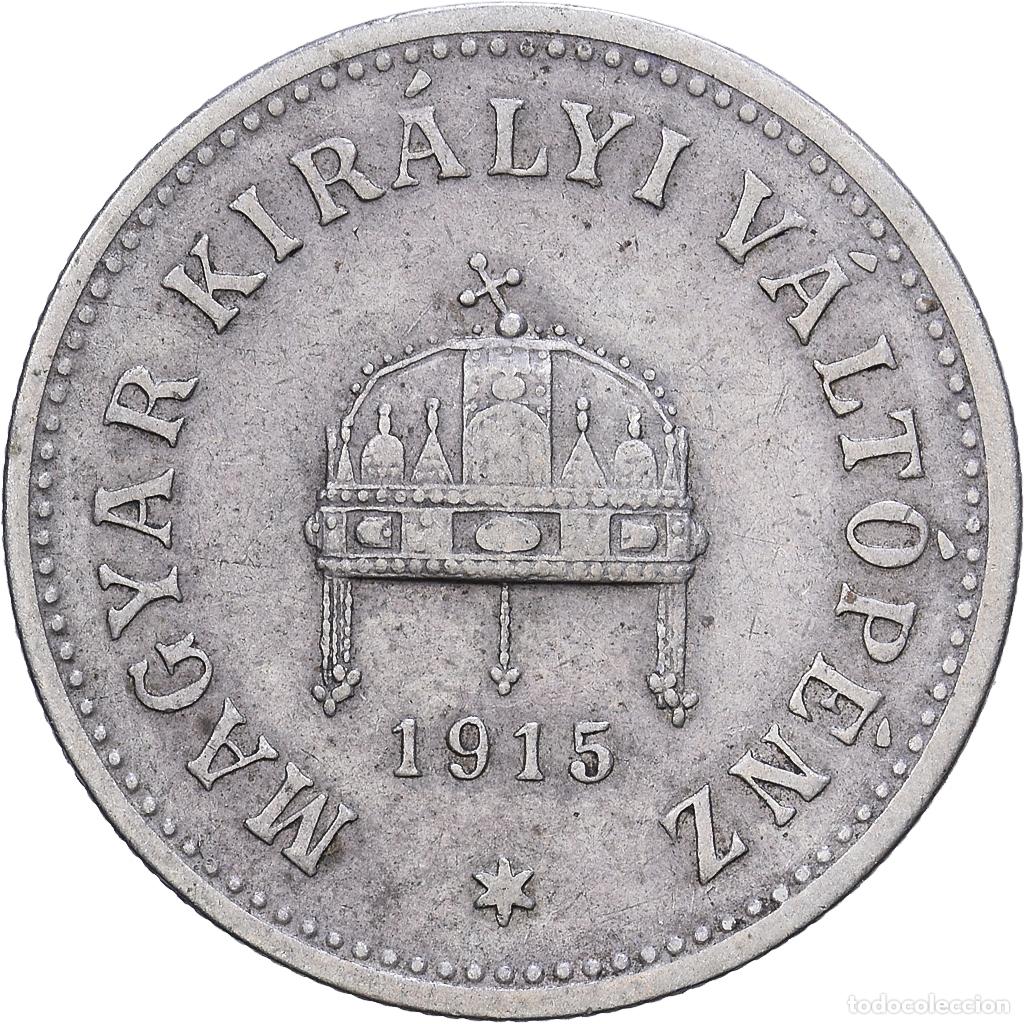 Monedas antiguas de Europa: [#1531032] Hungr&iacute;a, Franz Joseph I, 10 Filler, 1915, Kremnica, N&iacute;quel - lat&oacute;n, MBC