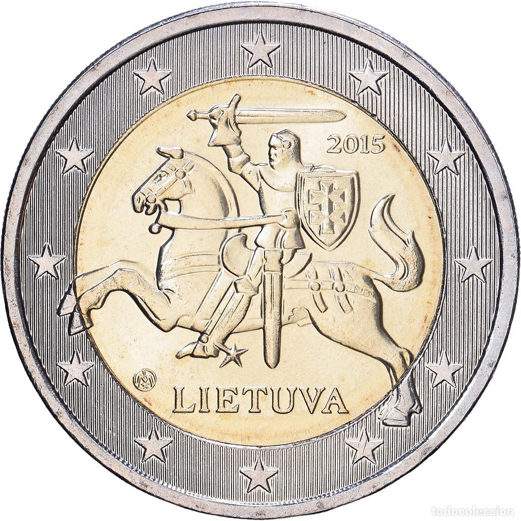 Monedas antiguas de Europa: [#1514094] Lituania, 2 Euro, 2015, Bimet&aacute;lico, SC+, KM:212