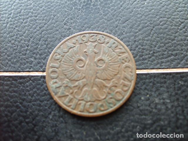 Monedas antiguas de Europa: POLONIA 5 GROSZY 1938