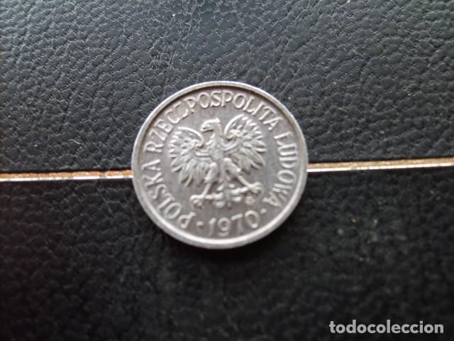 Monedas antiguas de Europa: POLONIA 5 GROSZY 1970