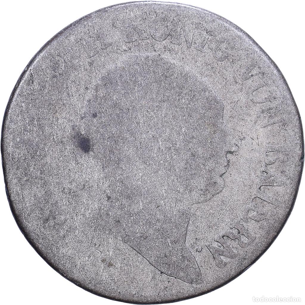 Monedas antiguas de Europa: [#1531044] Estados alemanes, BAVARIA, Maximilian IV, Josef, 6 Kreuzer, 1810, Plata, BC