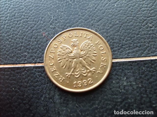 Monedas antiguas de Europa: POLONIA 5 GROSZY 1992