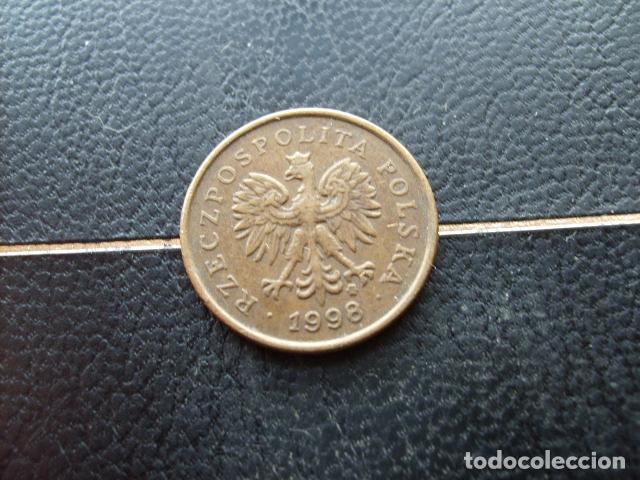 Monedas antiguas de Europa: POLONIA 5 GROSZY 1998