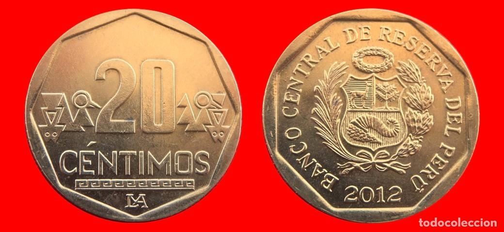 Monedas antiguas de Europa: 20 CENTIMOS 2012 PERU-157087
