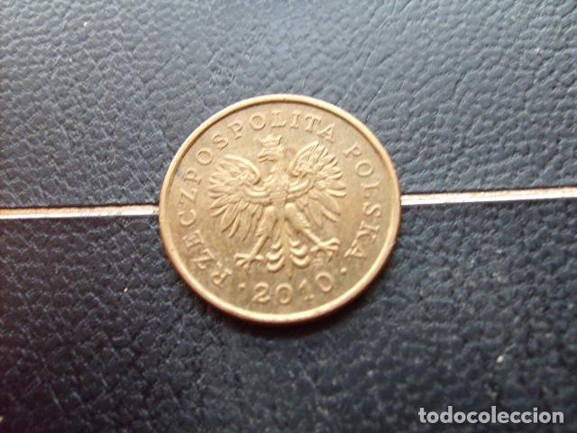Monedas antiguas de Europa: POLONIA 5 GROSZY 2010