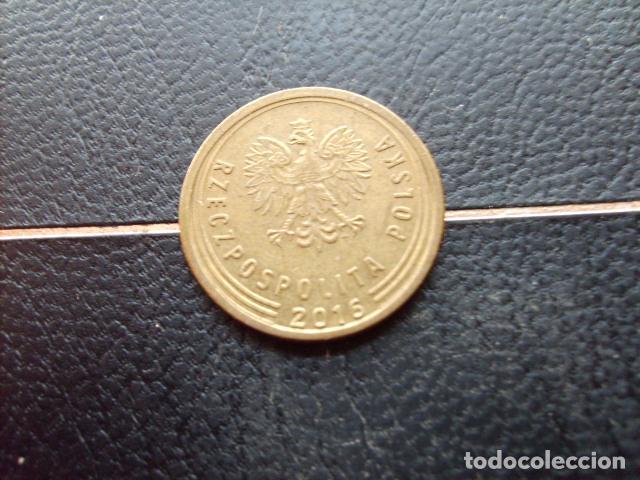 Monedas antiguas de Europa: POLONIA 5 GROSZY 2016